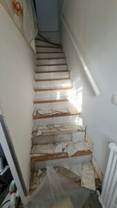 Rénovation d'un escalier